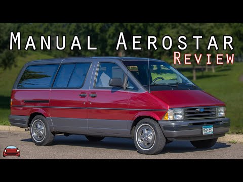 1992 Ford Aerostar XL Plus Review - A Retro Minivan With A MANUAL Transmission!