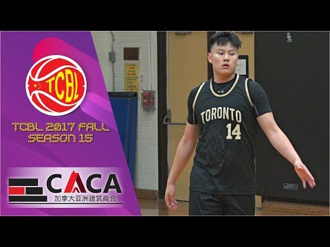 Bare Bear vs EZ Auto The6 | Saturday 亚洲建筑商会 - Tcbl 2017 Fall | Semi Finals