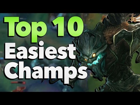 Top 10 Easiest Champions to Play in League of Legends