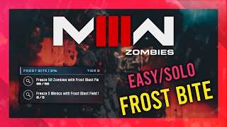 Frost Bite (Act 2 Tier 5) | MW3 Zombies GUIDE | Quick/Solo | MWZ Mission Tutorial