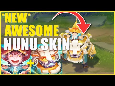 PAPERCRAFT NUNU SKIN SPOTLIGHT - NEW SKIN PBE GAMEPLAY - League of Legends