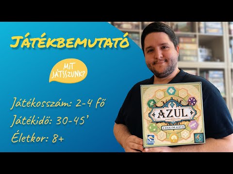 Azul: A Királyné Kertje Játékbemutató - Mit Játsszunk?