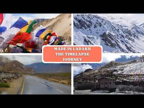 Stunning Time Lapse Journey of Ladakh | Ladakh - The Time lapse journey in 4K