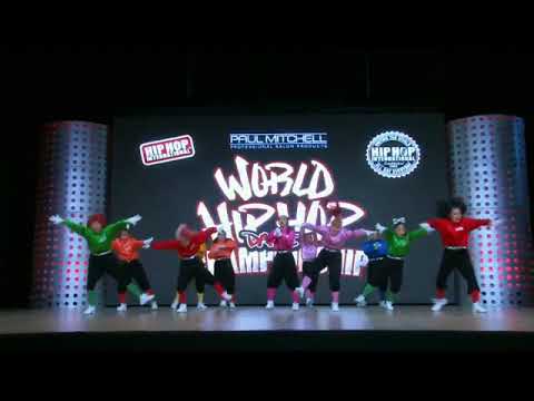 2018 World Hip Hop Dance Championship Finals -  JB Star Megacrew (Japan)