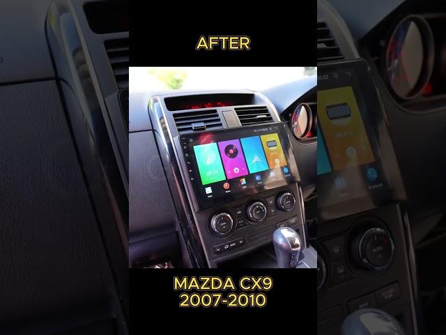 Vídeo relacionado con Radio de Coche Audio Estéreo 2 DIN para Mazda CX9 TB 2006-2016 A-Pple Carplay & Android Auto, Autoradio Portátil Car Play con Pantalla Táctil, GPS, 4 Nuclear 1G+32G