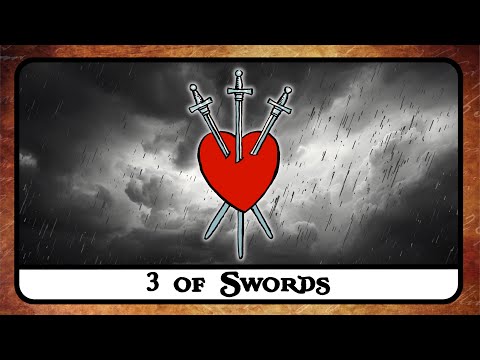 3 of Swords Tarot Card Meaning ☆ Reversed, Secrets, History ☆