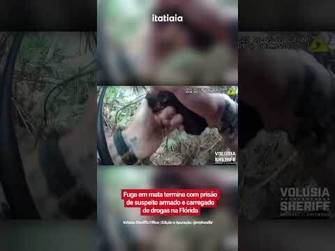 FUGA EM MATA TERMINA COM PRISÃO DE SUSPEITO ARMADO E CARREGADO DE DROGAS NA FLÓRIDA