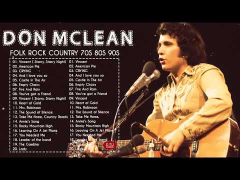 Best of Don Mclean - Don Mclean Greatest Hits Full Album - Don Mclean Album Folk Songs