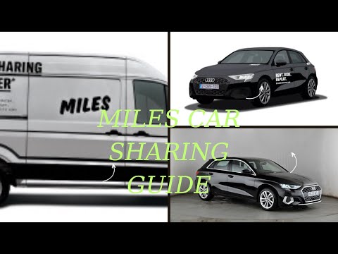 GUIDE TO MILES CAR SHARING, How to book a car 🚗 with MILES, CAR sharing services Munich, MILES