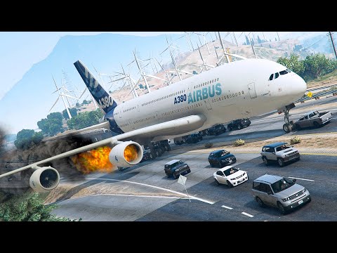 Airplane Hard Landings | GTA 5 Engine Failures