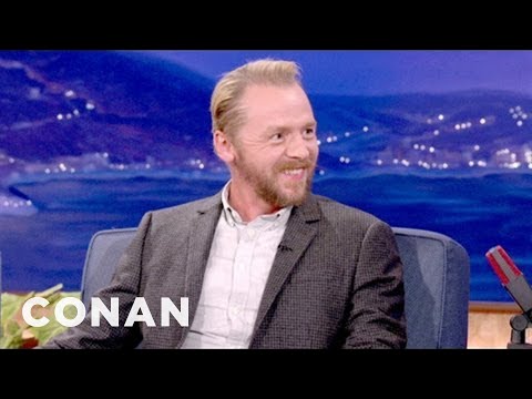 Simon Pegg Shows Off His 12 Stages Of Drunkenness | CONAN on TBS
