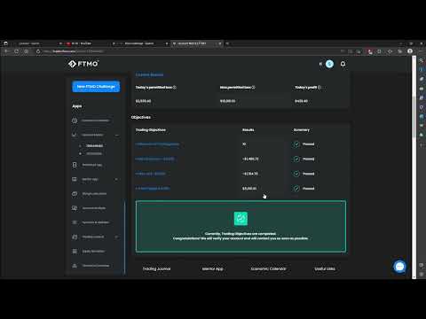 FTMO 50K Challenge PASS