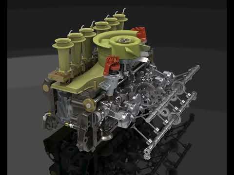 Porsche 917 Engine (4.9L Flat-12)