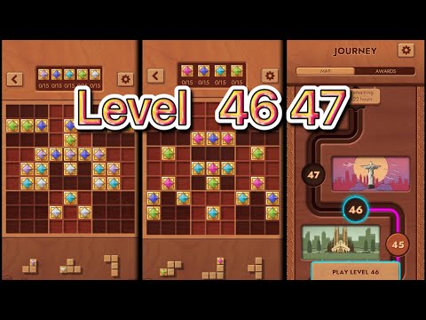 Woodoku level 46 47 Journey Gameplay Walkthrough iOS Android