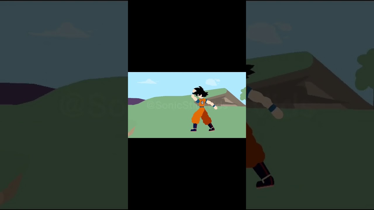 Goku vs Sonic StickNodes