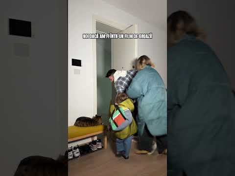 Smiley și @gina.pistol au casa bântuită 👻 | #halloween #shorts #smiley #romania