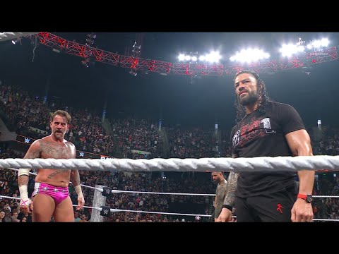 Roman Reigns Returns Saves CM Punk | WWE RAW 7/14/2025