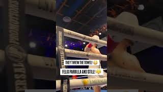 THEY THREW THE TOWEL!  FELIX PARRILLA AND STILL! 😤