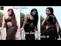 Saree Sundori Episode 42 Soumi Saha Black Polyester Saree Bong Curvy Danger Fashion 2024