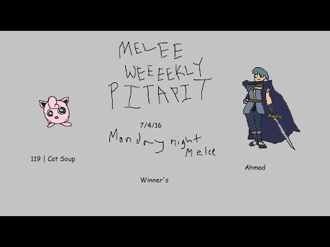 MondayNightMelee7/4 - 119 | Cat Soup (Jigglypuff) Vs. Ahmad (Marth) - WB