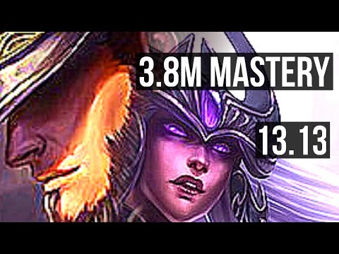 TWISTED FATE vs SYNDRA (MID) | 3.8M mastery, 4/1/5, 600+ games | NA Master | 13.13