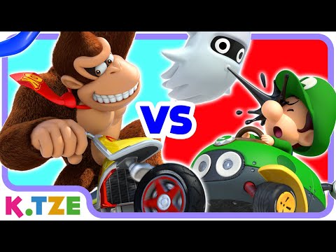 K.Tze gegen L-Girl 😂🤣 Mario Kart 8 Deluxe
