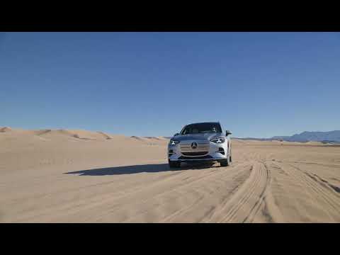 Mercedes GLC 400 4matic EQ test drive desert Nevada
