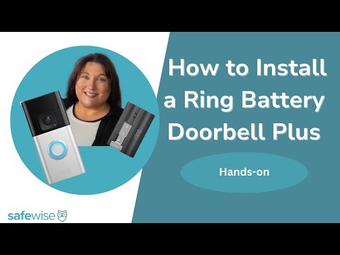 How to Install a Ring Battery Doorbell Plus