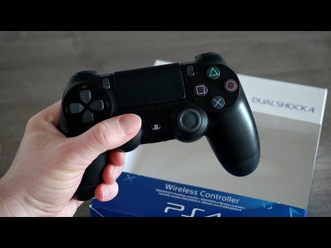 Sony PlayStation DUALSHOCK 4 • Quick Unboxing • Jet Black PS4 Wireless Controller V2