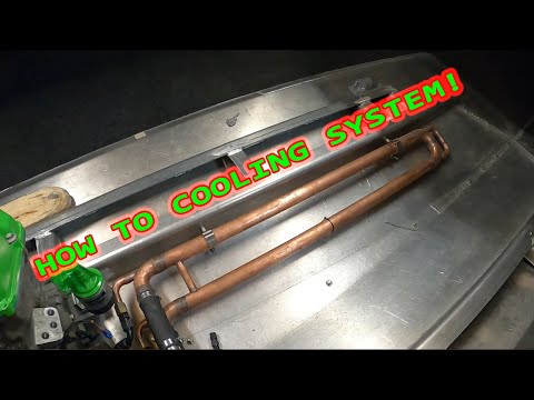 How to build a copper jetboat heat exchanger / radiator / Jet Boat Engine cooling system explanation