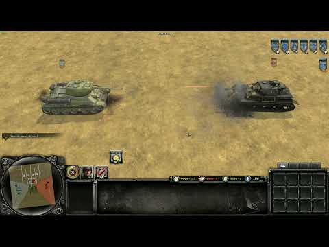 Company of Heroes 2  (T-34/85 vs Panzer IV)