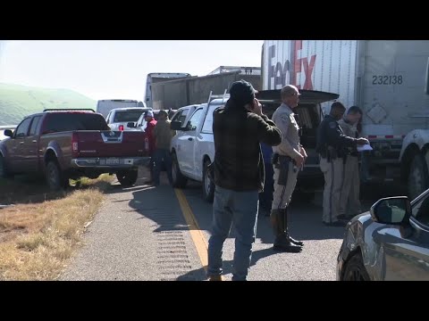 40+ vehicle crash closes Highway 58, fog considered a factor in incident