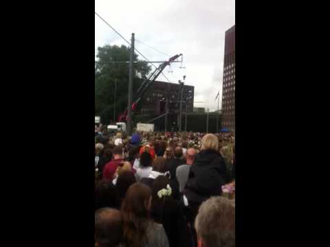 Rosetoget på Rådhusplassen 25.juli-2011 kl 1900