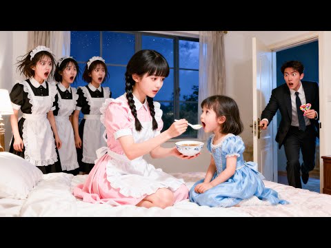 3-Year-Old Drives Away 999 Nannies—Poor Girl Makes Her Take Medicine, CEO Falls in Love!