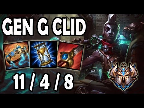 Clid Ekko vs Nidalee [ Jungle ] Lol Challenger Korea