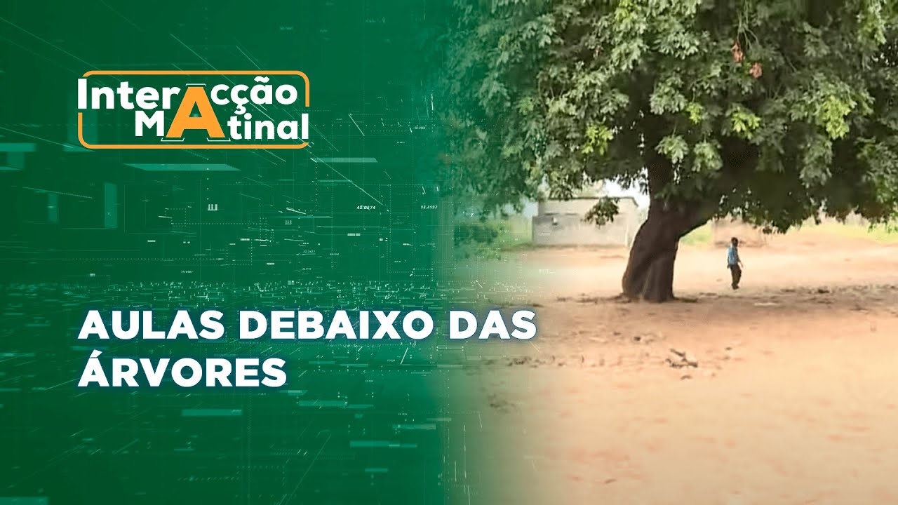 #interacçãomatinal: Chuva força intererrupção de aulas debaixo das árvores @PortalFM24