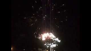 preview picture of video 'Maritime Race Weekend Fireworks 2014'