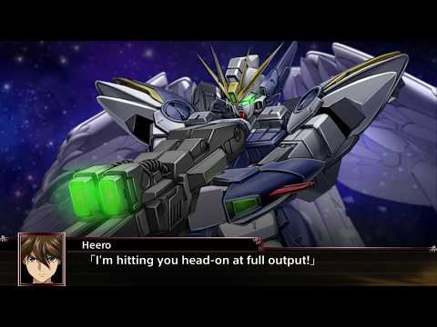 Super Robot Wars X(ENG): Wing Gundam Zero Custom All Attacks