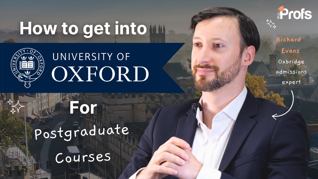 HOW TO GET INTO OXFORD UNIVERSITY | MASTERS & PHD