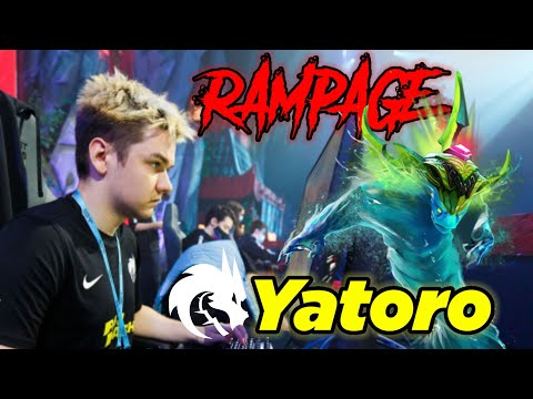 Yatoro - MORPHLING RAMPAGE - DOTA 2 RAMPAGE #3