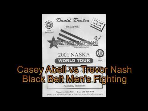SKR 2001 Southern American National Championship Casey Abell vs Trevor Nash BB Men's Fighting