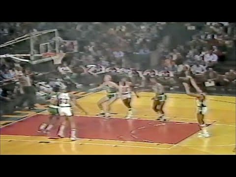1983 Bucks vs Celtics Rare Full Game 4