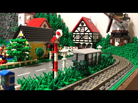 Bau einer Lego Stadt Teil 118. - Zugstrecke: Signale
