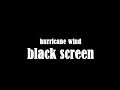Hurricane Wind Sound Black Screen 10 Hours Sounds For Study Relax Sleep