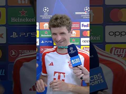 Thomas Muller, funniest man in football ⚽️