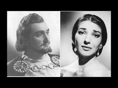 Francesco Albanese e Maria Callas - Brindisi (Verdi - La traviata)
