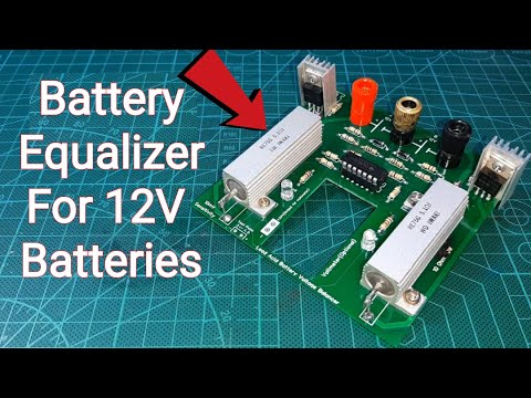 Battery Equalizer Voltage Balancer for 48V Solar Batteries Review and Test HA 12 With Bluetooth