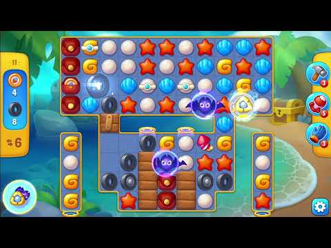 FISHDOM:  Swift Escapade Level 11  No boosters.