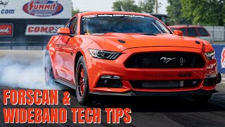CHECK OUT MY FORSCAN!! 🤣 FORSCAN HOW TO & WIDEBAND TECH TIPS | PLUS PBD Racer Highlights!!
