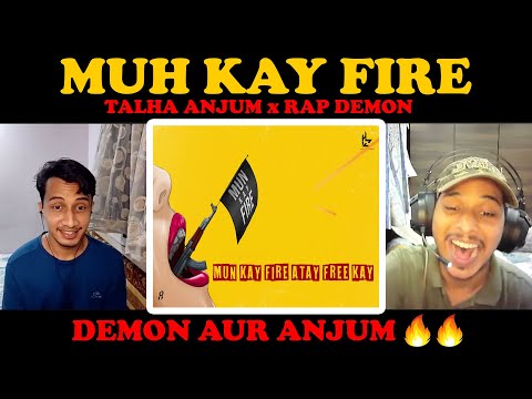 MUH KAY FIRE - RAP DEMON x TALHA ANJUM REACTION!!! | Engineer Bro's React